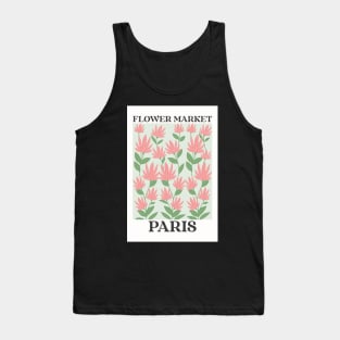 Paris Botanical Flower Market Tank Top